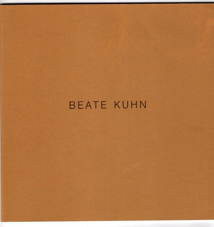 Image for Beate Kuhn : 1997-2001 Beate Kuhn : 1997-2001