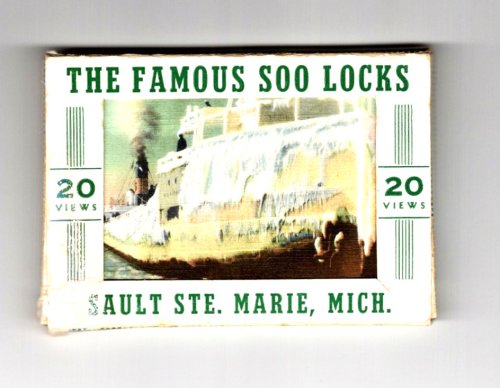 Famous Soo Locks, 20 Views : Sault Ste. Marie, Michigan (Maritime)