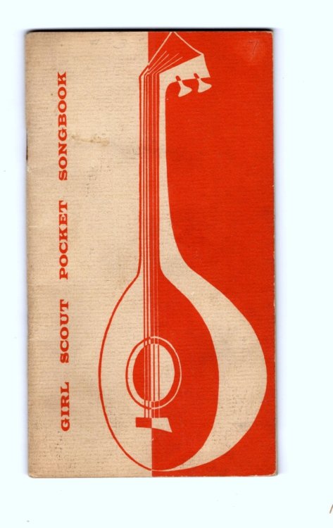 Girl Scout Pocket Songbook : 1e, 1st Edition, 1956