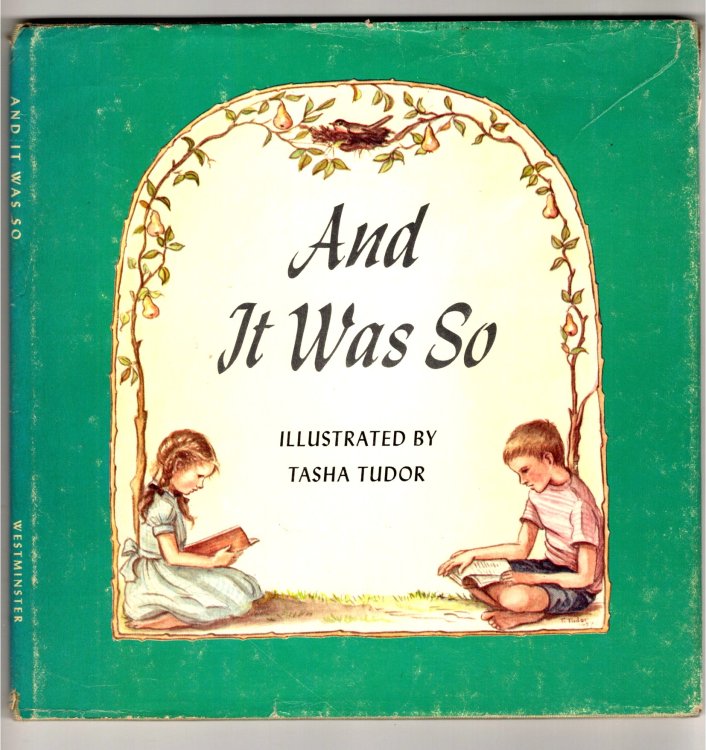 Image for And It Was So : Words from the Scriptures And It Was So : Words from the Scriptures