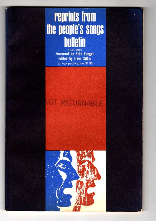 Image for Reprints from the People's Songs Bulletin : 1964-1949 Reprints from the People's Songs Bulletin : 1964-1949