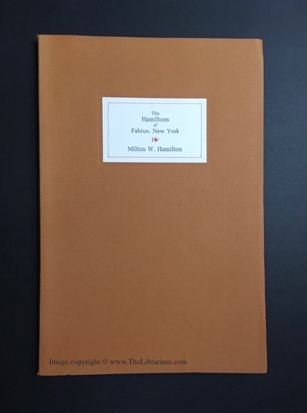 Image for The Hamiltons of Fabius, New York The Hamiltons of Fabius, New York