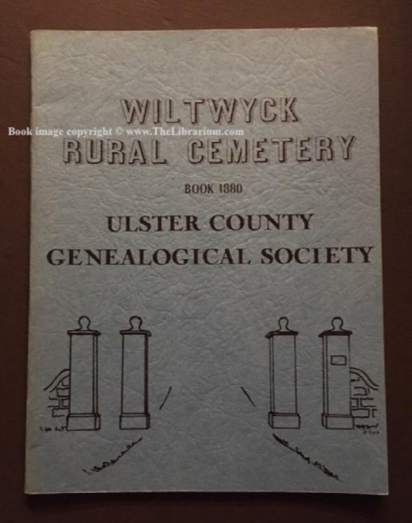 Image for Wiltwyck Rural Cemetery Book 1880 Wiltwyck Rural Cemetery Book 1880