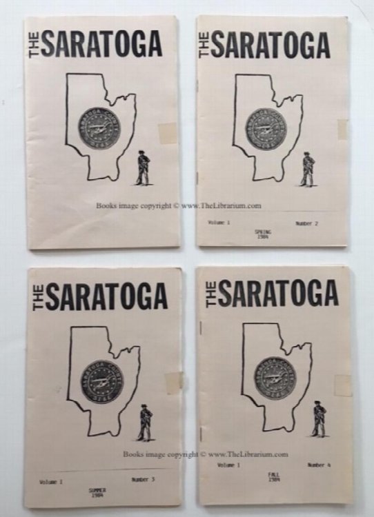 Image for The Saratoga, set of 4 (Vol. 1: Nos. 1, 2, 3, 4 - Winter, Spring, Summer, Fall, 1984) The Saratoga, set of 4 (Vol. 1: Nos. 1, 2, 3, 4 - Winter, Spring, Summer, Fall, 1984)