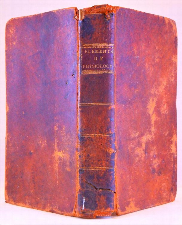 Image for Elements of Physiology translated from the Original Latin and interspersed with occasional notes by Charles Caldwell, to which is subjoined, by the translator, An Appendix, exhibiting a brief and compendious view of the existing discoveries relative to the Subject of Animal Electricity Elements of Physiology translated from the Original Latin and interspersed with occasional notes by Charles Caldwell, to which is subjoined, by the translator, An Appendix, exhibiting a brief and compendious view of the existing discoveries relative to the Subject of Animal Electricity