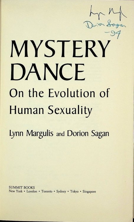 Image for Mystery Dance: On the Evolution of Human Sexuality Mystery Dance: On the Evolution of Human Sexuality
