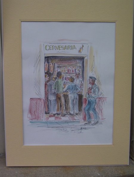 Image for Original Artwork Entitled "Cervesaria" Original Artwork Entitled "Cervesaria"