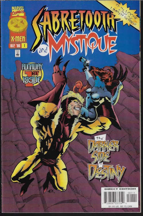 Image for MYSTIQUE & SABRETOOTH (cover Syas SABRETOOTH & MYSTIQUE): Dec #1 MYSTIQUE & SABRETOOTH (cover Syas SABRETOOTH & MYSTIQUE): Dec #1