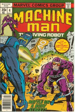 Image for MACHINE MAN The Living Robot: July #4 MACHINE MAN The Living Robot: July #4