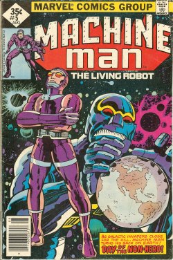 Image for MACHINE MAN The Living Robot: Aug #5 MACHINE MAN The Living Robot: Aug #5