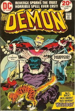 Image for THE DEMON: Nov. #14, 1973 THE DEMON: Nov. #14, 1973