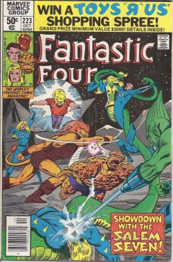 Image for FANTASTIC FOUR: Oct #223 FANTASTIC FOUR: Oct #223