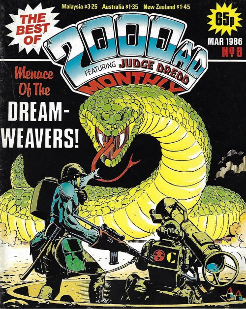 Image for THE BEST OF 2000 AD (Judge Dredd): Mar. 1986, No. 6 THE BEST OF 2000 AD (Judge Dredd): Mar. 1986, No. 6