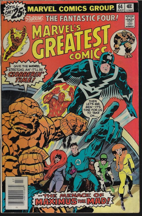 MARVEL'S GREATEST COMICS: July #64 (Fantastic Four)