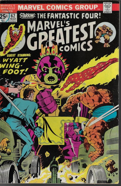 MARVEL'S GREATEST COMICS: Mar #62 (Fantastic Four)