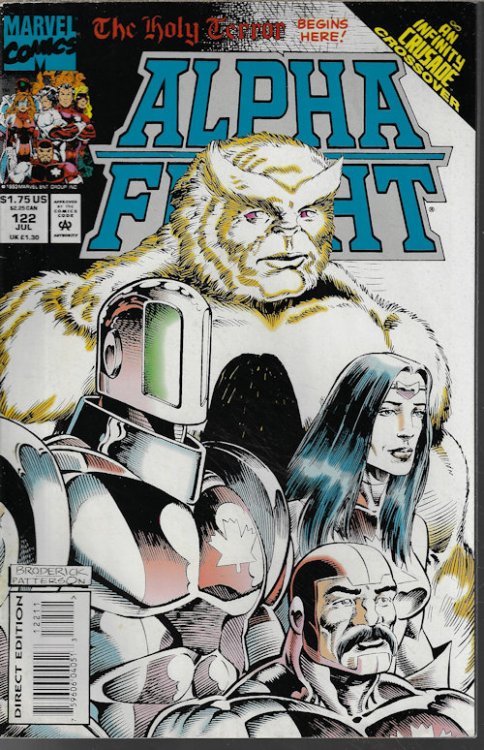 ALPHA FLIGHT: Jul # 122