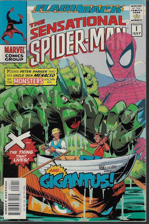 Image for THE SENSATIONAL SPIDER-MAN: July #-1 (Minus 1; Flashback) THE SENSATIONAL SPIDER-MAN: July #-1 (Minus 1; Flashback)