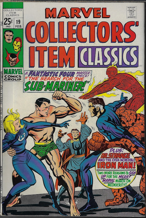 Image for MARVEL COLLECTORS' ITEM Classics: Feb. #19 (Fantastic Four; Iron Man; Dr. Strange) MARVEL COLLECTORS' ITEM Classics: Feb. #19 (Fantastic Four; Iron Man; Dr. Strange)