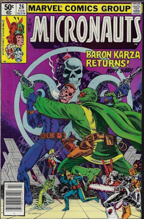Image for MICRONAUTS: Feb #26 MICRONAUTS: Feb #26
