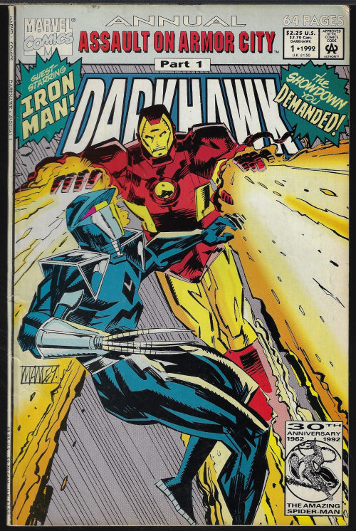 Image for DARKHAWK ANNUAL: 1992 #1 DARKHAWK ANNUAL: 1992 #1
