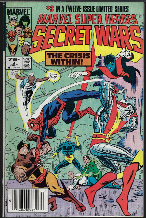 Image for MARVEL SUPER HEROES SECRET WARS No. 3, July 1984 MARVEL SUPER HEROES SECRET WARS No. 3, July 1984