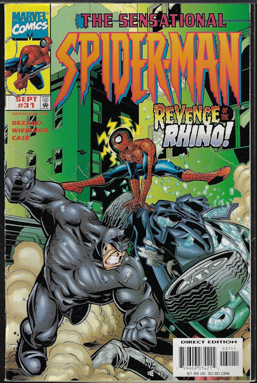 Image for THE SENSATIONAL SPIDER-MAN: Sept #31 THE SENSATIONAL SPIDER-MAN: Sept #31