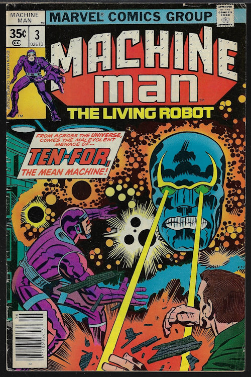 Image for MACHINE MAN The Living Robot: June #3 MACHINE MAN The Living Robot: June #3