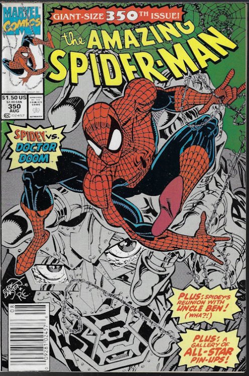 Image for The Amazing SPIDER-MAN: Aug #350 The Amazing SPIDER-MAN: Aug #350
