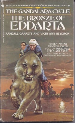 Image for THE BRONZE OF EDDARTA: The Gandalara Cycle #3 THE BRONZE OF EDDARTA: The Gandalara Cycle #3