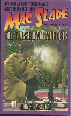 Image for THE TINSELTOWN MURDERS; Mac Slade, Private Dick THE TINSELTOWN MURDERS; Mac Slade, Private Dick