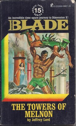 Image for THE TOWERS OF MELNON: Richard Blade #15 THE TOWERS OF MELNON: Richard Blade #15