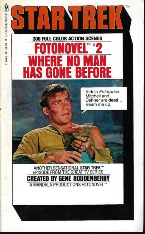 Image for WHERE NO MAN HAS GONE BEFORE: Star Trek Fotonovel #2 WHERE NO MAN HAS GONE BEFORE: Star Trek Fotonovel #2