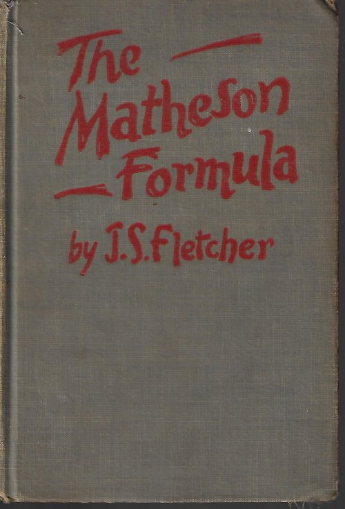 Image for THE MATHESON FORMULA THE MATHESON FORMULA