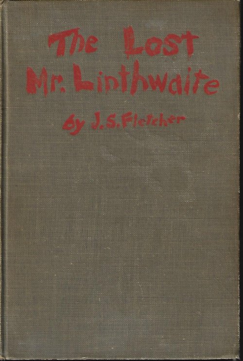 THE LOST MR. LINTHWAITE