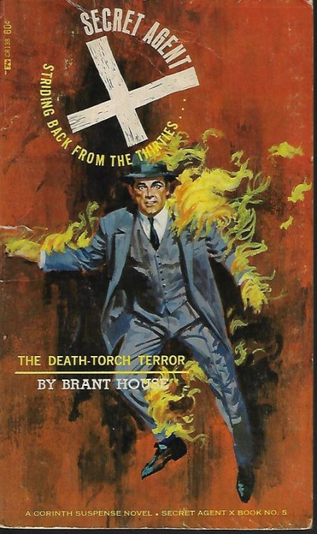 Image for THE DEATH-TORCH TERROR: Secret Agent X #5 THE DEATH-TORCH TERROR: Secret Agent X #5
