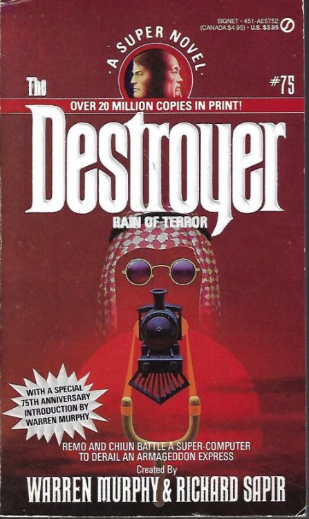 Image for RAIN OF TERROR: The Destroyer No. 75 RAIN OF TERROR: The Destroyer No. 75