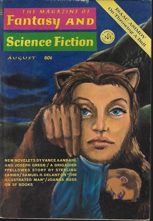 Image for The Magazine of FANTASY AND SCIENCE FICTION (F&SF): August, Aug. 1969 The Magazine of FANTASY AND SCIENCE FICTION (F&SF): August, Aug. 1969