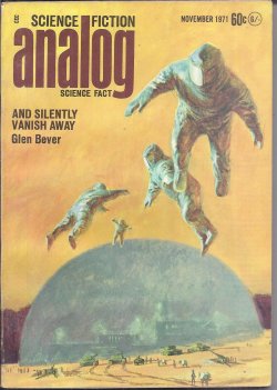 Image for ANALOG Science Fiction/ Science Fact: November, Nov. 1971 ANALOG Science Fiction/ Science Fact: November, Nov. 1971