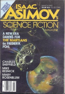 Image for Isaac ASIMOV'S Science Fiction: March, Mar. 1992 Isaac ASIMOV'S Science Fiction: March, Mar. 1992