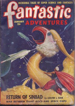 Image for FANTASTIC ADVENTURES: January, Jan. 1949 FANTASTIC ADVENTURES: January, Jan. 1949