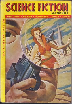SCIENCE FICTION ADVENTURES: November, Nov. 1952