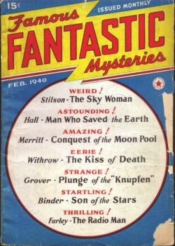 Image for FAMOUS FANTASTIC MYSTERIES: February, Feb. 1940 ( FAMOUS FANTASTIC MYSTERIES: February, Feb. 1940 (