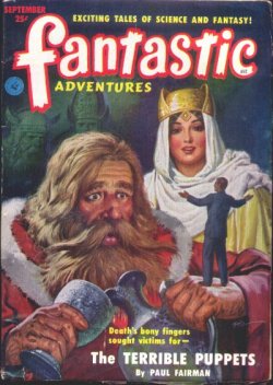 Image for FANTASTIC ADVENTURES: September, Sept. 1951 FANTASTIC ADVENTURES: September, Sept. 1951