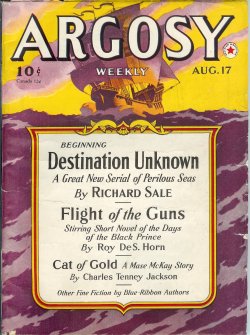 Image for ARGOSY Weekly: August, Aug. 17, 1940 ARGOSY Weekly: August, Aug. 17, 1940