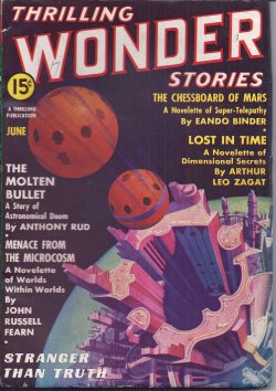 Image for THRILLING WONDER Stories: June 1937 THRILLING WONDER Stories: June 1937