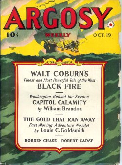Image for ARGOSY Weekly: October, Oct. 19, 1940 ARGOSY Weekly: October, Oct. 19, 1940