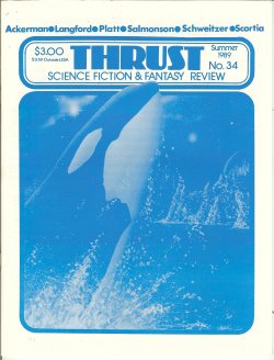 Image for THRUST Science Fiction in Review: No. 34, Summer 1989 THRUST Science Fiction in Review: No. 34, Summer 1989