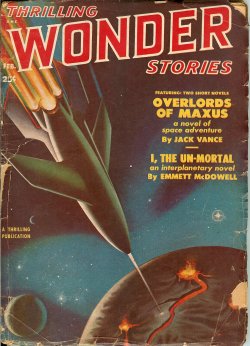 Image for THRILLING WONDER Stories: February, Feb. 1951 THRILLING WONDER Stories: February, Feb. 1951