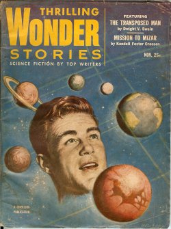 Image for THRILLING WONDER Stories: November, Nov. 1953 THRILLING WONDER Stories: November, Nov. 1953