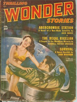 Image for THRILLING WONDER Stories: February, Feb. 1952 ( THRILLING WONDER Stories: February, Feb. 1952 (